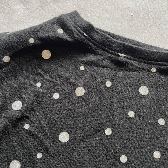 Cat & Jack Black Lightweight Sweater size 4/5 - Picture 3 of 6